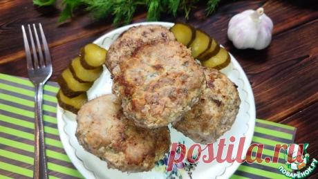 Котлеты мясные с тыквой Кулинарный рецепт