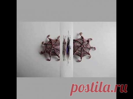 #shorts ПОДВЕСКА из стеклянного шарика. Полный мастер-класс на канале, ссылка в описании