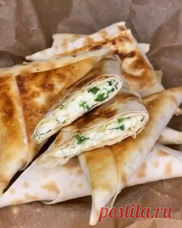 ЯжеХозяйка Вкусные и быстрые сырные конвертики
