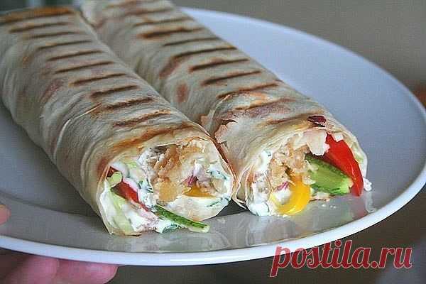 ТОП-6 рецептов домашней шаурмы | Четыре вкуса