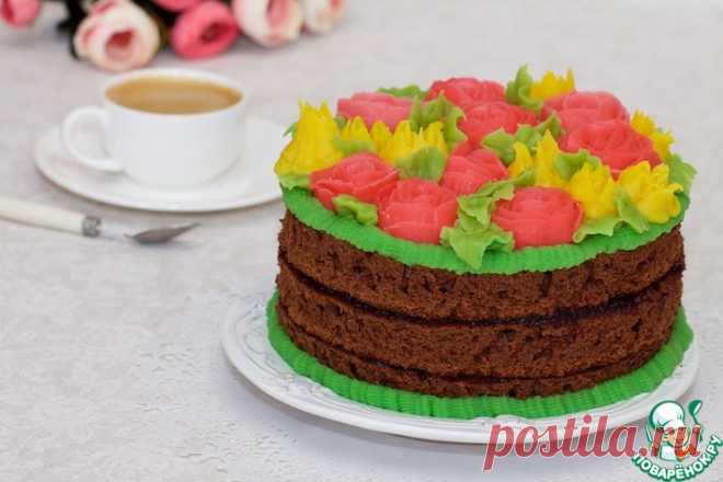 Фасолевая паста для фантазийных цветов Кулинарный рецепт