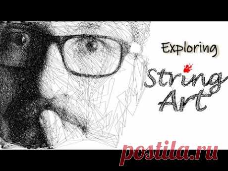 String Art experiment in 4 minutes or less