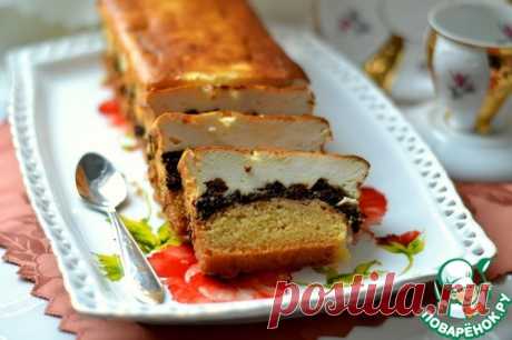 Кекс с творогом и черносливом