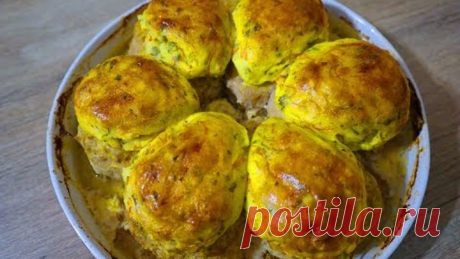 Горячее блюдо на Новый Год! Картофель с мясом и сыром!