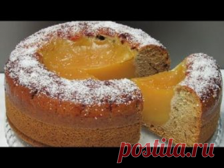 А вот и Постный &quot;ВУЛКАН&quot;. Пирог без Яиц, без Масла и без Молока. Fast cake &quot;Volcano&quot;
