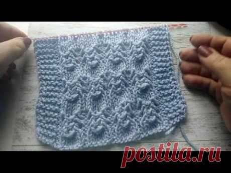 Узор спицами жучки, паучки.Knitting pattern with bugs, spiders.