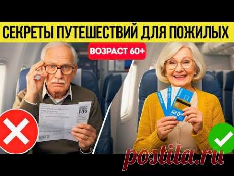 6 Секретов Авиакомпаний Для Путешественников Старшего Возраста, О Которых Вам Не Расскажут!