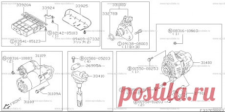 Engine electrical на Сузуки Эскудо TL52W Запчасти