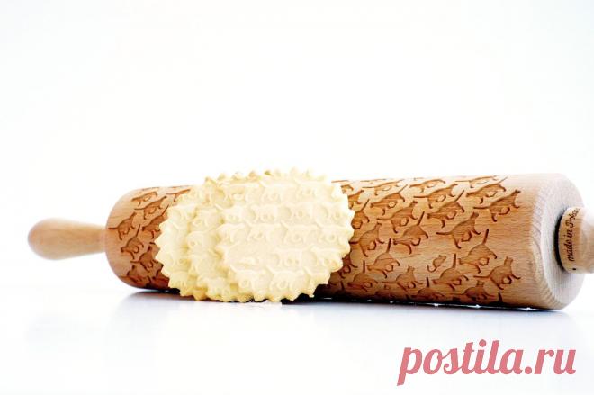 SET OF 3 ANIMAL rolling pin Embossing rolling от ValekRollingPins