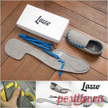 Creative Flat-Packed Slippers – Lasso