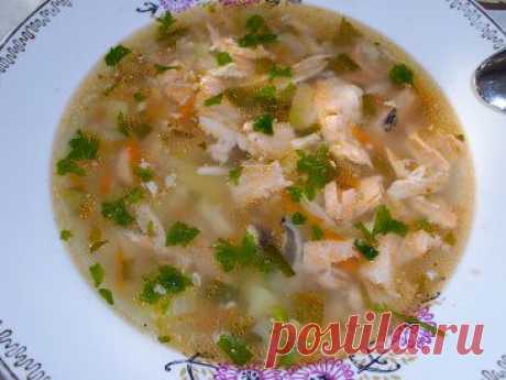 Уха из красной рыбы