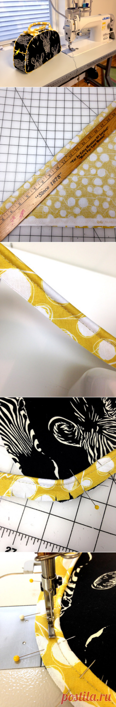 Tutorial: How to Make & Apply Piping - Swoon Sewing Patterns