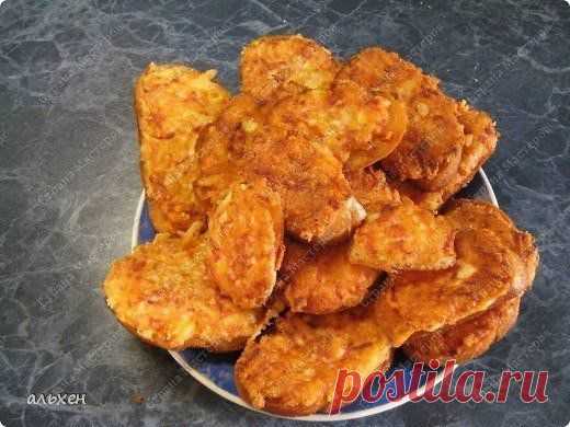 Гренки необычные, но очень вкусные!