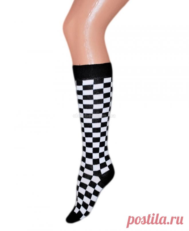 Детские гольфы в клетку