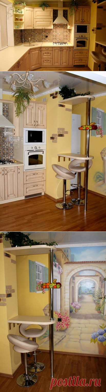 Кухня: вдохновленная Италией