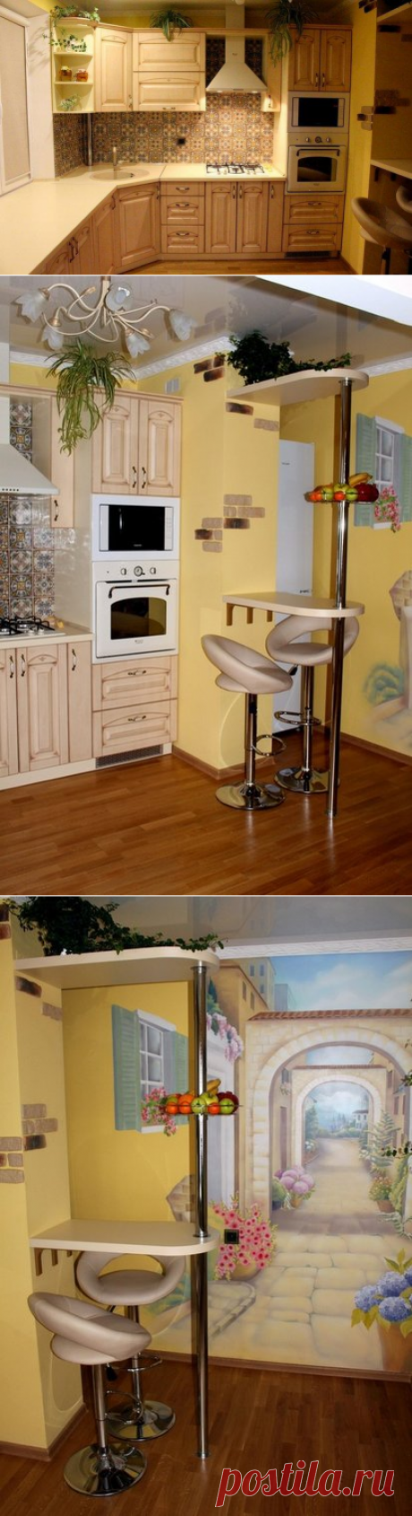 Кухня: вдохновленная Италией