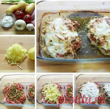 Куриная грудка под шубой 😍ᅠ