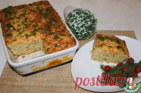 Запеканка из кабачков и куриного фарша Кулинарный рецепт