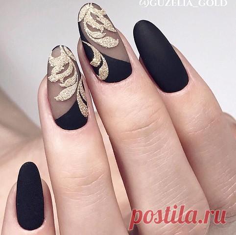 Темно. Матово. С узором