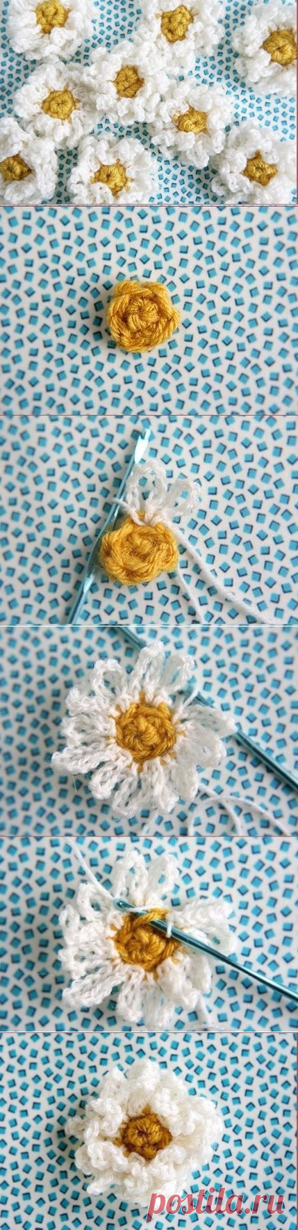 Новости
ромашки крючком