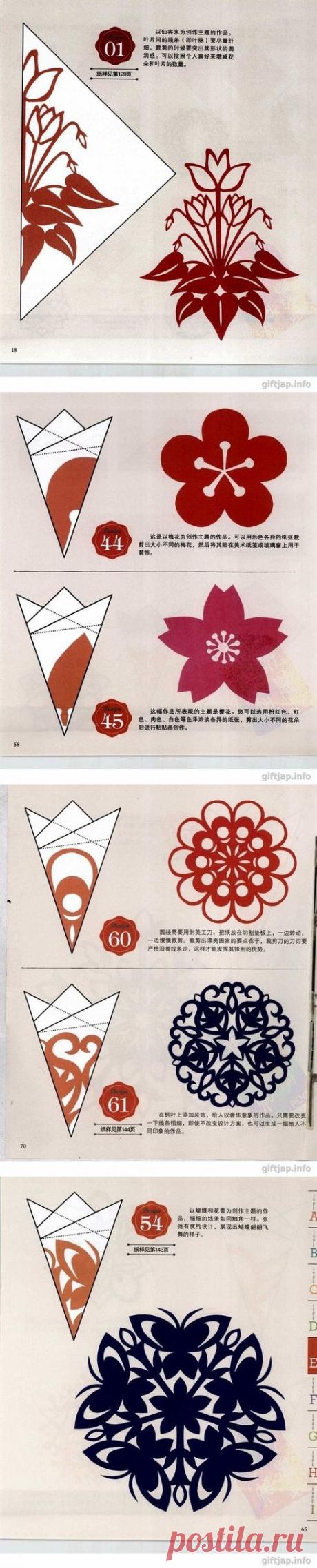 Необычные прорезные снежинки (трафик) / Новогодний интерьер / ВТОРАЯ УЛИЦА