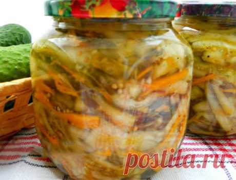 Салат из огурцов по-корейски — Сад Заготовка