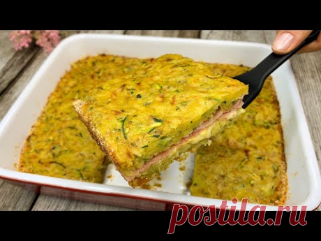 Просто натрите картошку и кабачки! Такого вкусного ужина я еще не готовила!