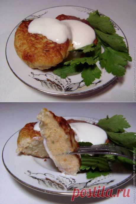 Куриные оладьи с овощами / Рецепты с фото