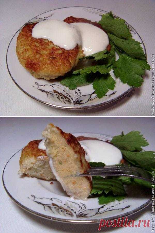 Куриные оладьи с овощами / Рецепты с фото