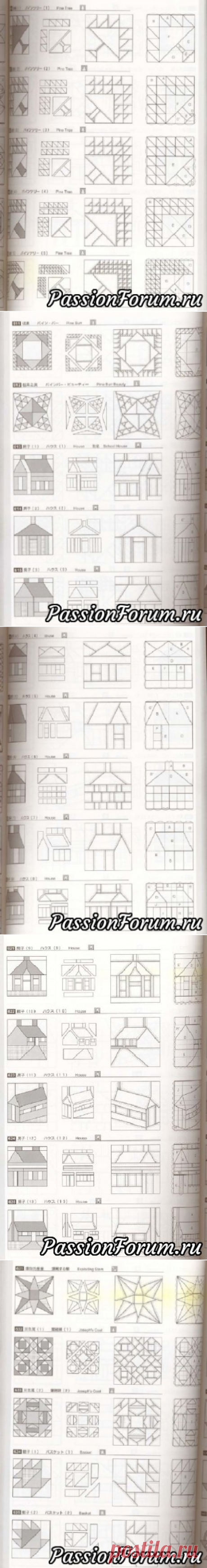 Блоки для квилта (продолжение)