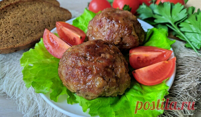 Домашняя нежная вкуснятина, с которой ничего не сравнится: сочные мясные котлеты в духовке из 5 ингредиентов | Noteru.com