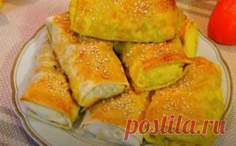 Лаваш с начинкой в духовке – простые и вкусные рецепты