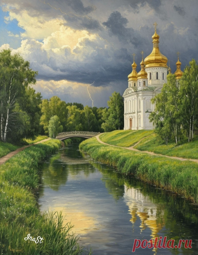 Отголоски прошедшей грозы - Раздел «Арт картинки» Раздел «Арт картинки» - Отголоски прошедшей грозы