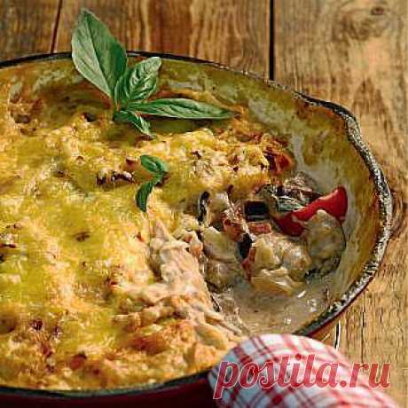 Овощи под картофельной корочкой, второе блюдо. Пошаговый рецепт с фото на Gastronom.ru