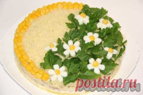 Салат &quot;Фантазия&quot; с курицей