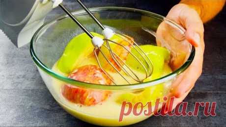 Просто смешайте яблоки с тестом!.. Вот, что я буду готовить всю осень! Вкусно, как в раю!
