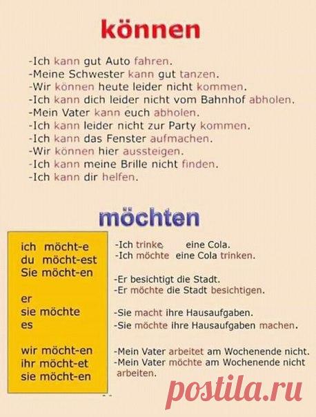 Еще раз о модальных глаголах! ✌ / Изучение немецкого языка