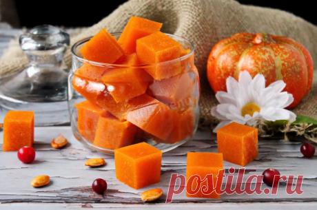 Мармелад из тыквы - быстро, вкусно и полезно &amp;raquo; Женский Мир