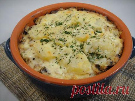 Картофельная запеканка с грибами / Запеканки / TVCook: пошаговые рецепты c фото