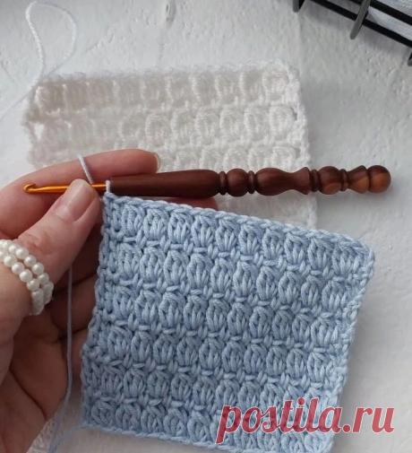 Красивый узор крючком