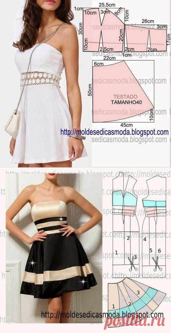 выкройки летних моделей и для вдохновения - весенняя мода