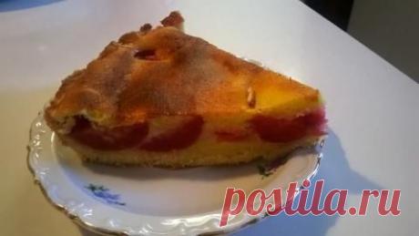 Очень летний СЛИВОВЫЙ ПИРОГ | 4vkusa.ru