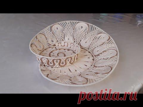 Джутовая филигрань. Новый подход. Для начинающих. (DIY)
