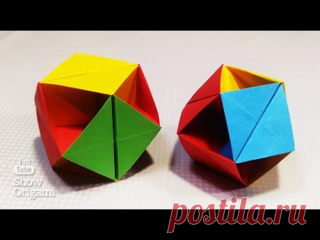Как сделать Модульный 3d кубик из 6 деталей