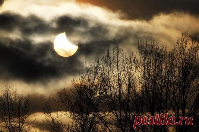 Солнечное затмение в Новокузнецке (фото)