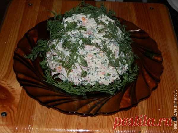 Салат "Тёмный лес"