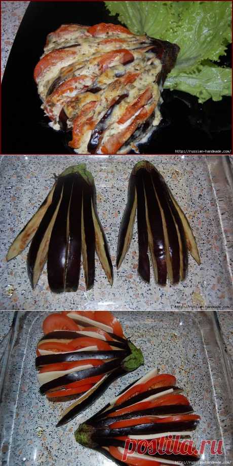 Красиво и очень вкусно ЗАПЕКАЕМ БАКЛАЖАНЫ.