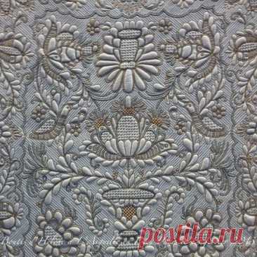 Трапунто - объемная вышивка или стежка