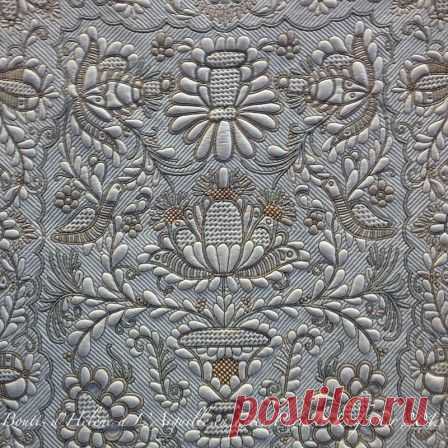 Трапунто - объемная вышивка или стежка