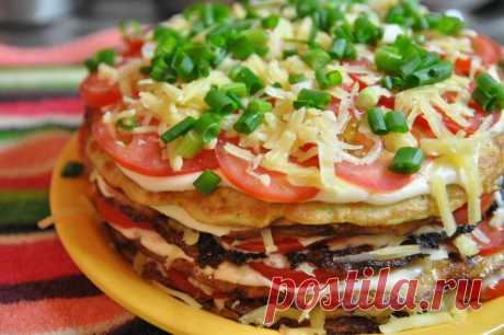 Кабачковый торт